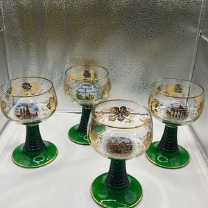 COPY - Luminarc France, wine glass settle of four .